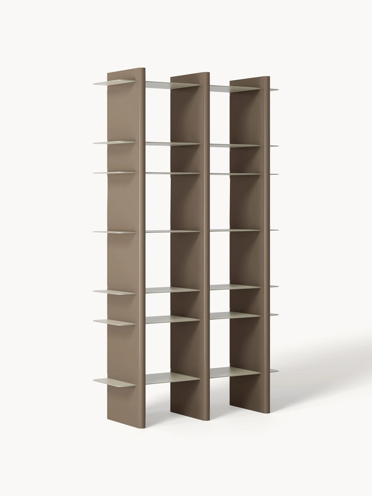 Tall Shelf Unit Rami with Metal Elements