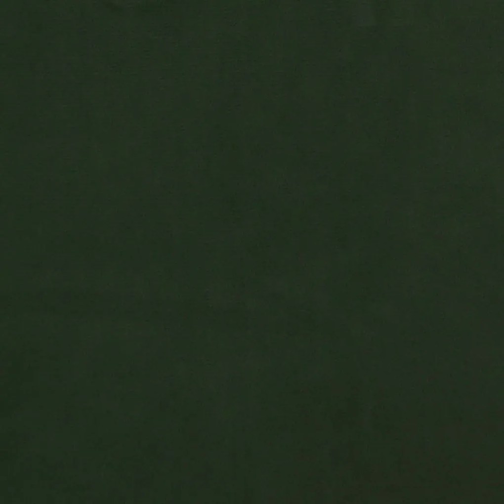 Apoio de pés 45x29,5x35 cm veludo verde-escuro