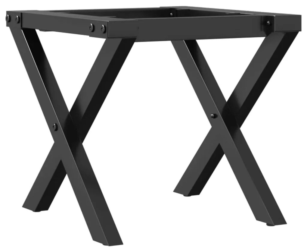 Pernas para mesa de centro estrutura em X aço
