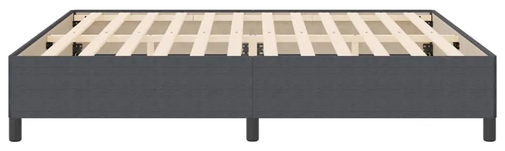 Estrutura de Cama vidaXL Cinza Escuro 200x200 cm Tecido Cotelê