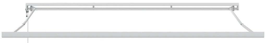 Toldo Retrátil Automático Branco 500x300 cm