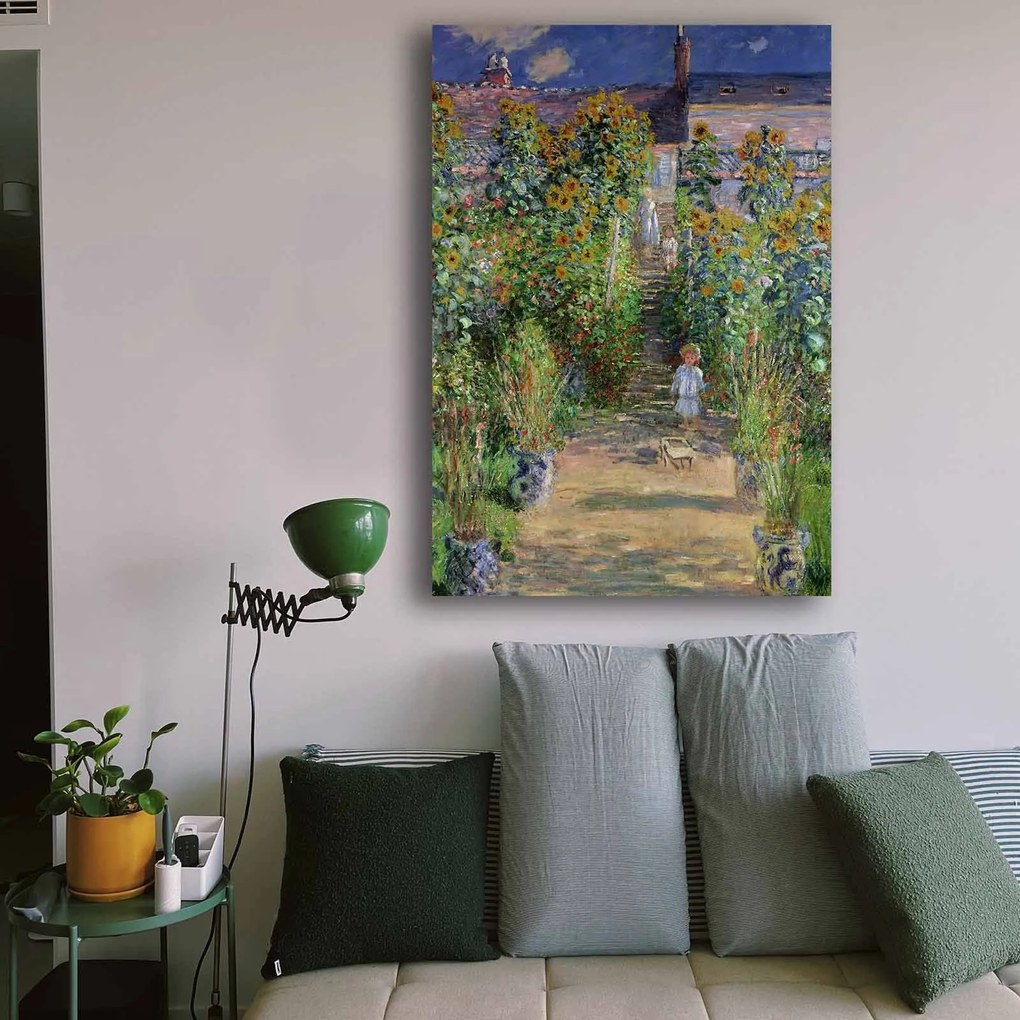 Pintura Decorativa em Tela 70100MONET019 – Multicolor – 70 x 100 cm
