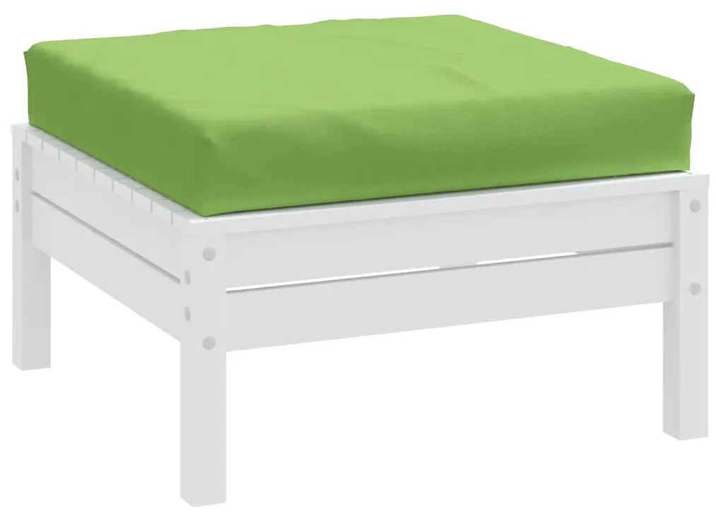Almofadão p/ paletes 60x60x9,5 cm mesclado tecido verde