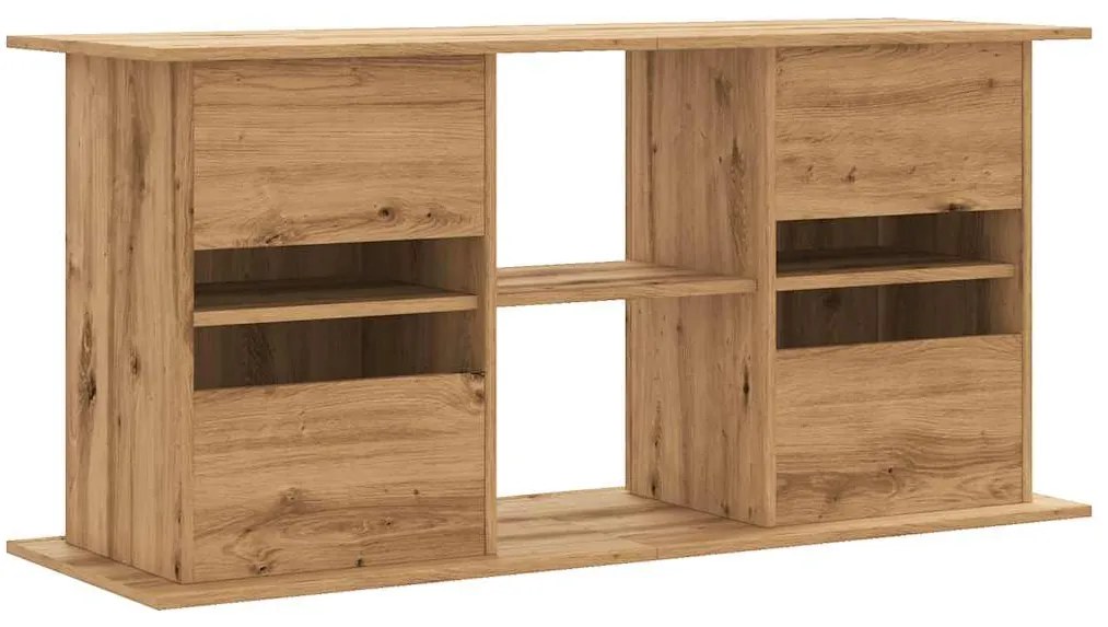 Suporte aquário 121x41x58 cm deriv. madeira carvalho artisiano