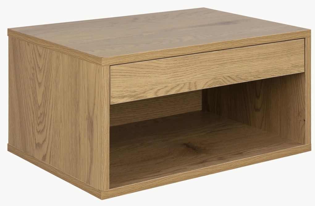 Mesa de cabeceira de parede com gaveta Cholet