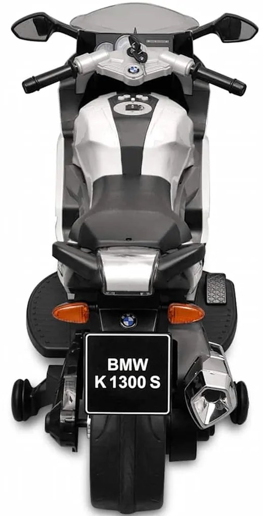 Motocicleta eléctrica BMW 283 para crianças- branca 6V