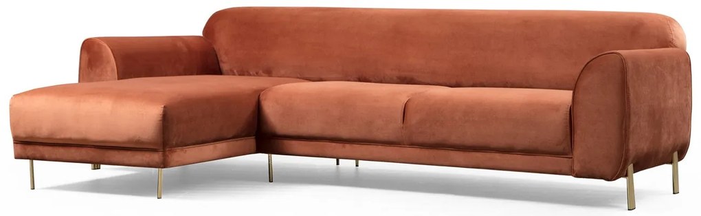 Sofá-Cama de Canto Image Corner – Canela – 287 x 169 cm