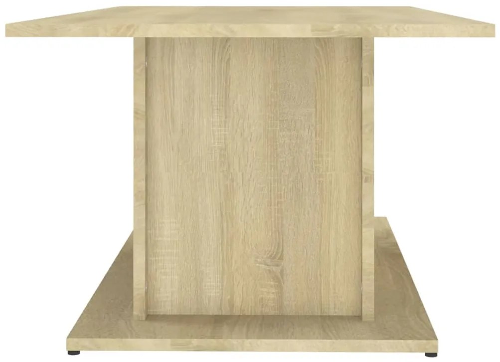 Mesa de centro 102x55,5x40 cm derivados madeira carvalho sonoma