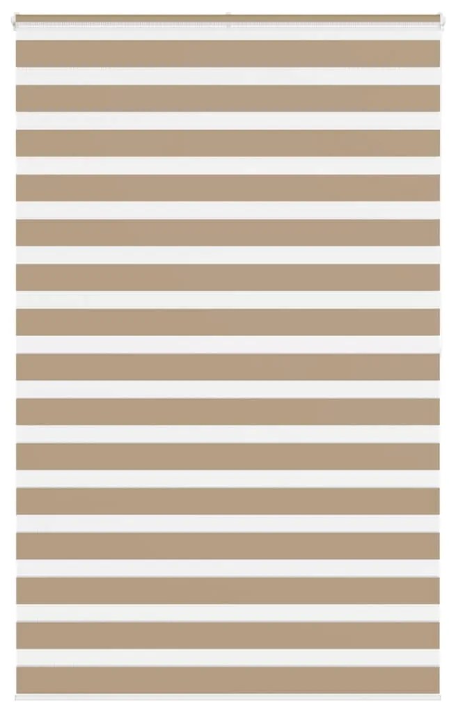 vidaXL Cortina de zebra 145x200 cm largura do tecido 140,9cm poliéster