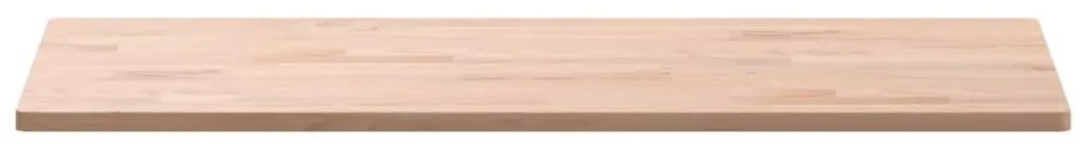 Bancada para casa de banho 80x40x1,5 cm madeira de faia maciça
