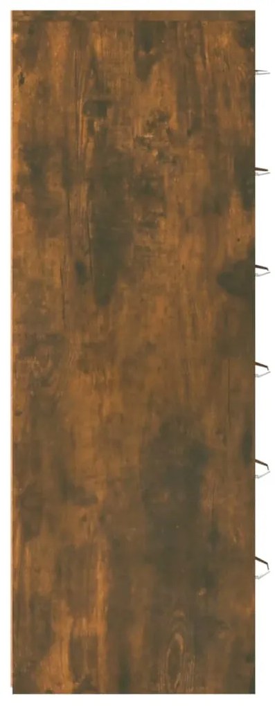Aparador c/ 6 gavetas 50x34x96 cm derivados madeira carvalho