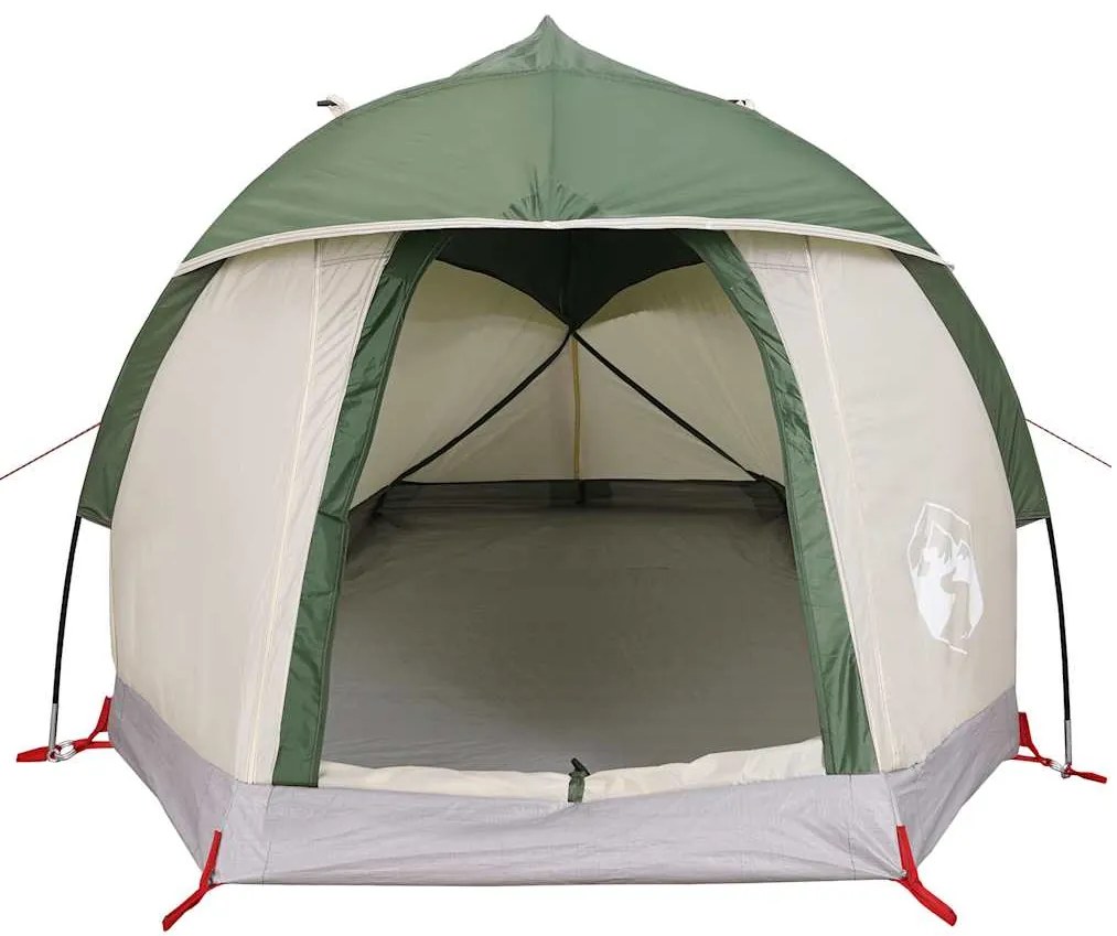 Tenda de campismo cúpula para 1 pessoa impermeável verde