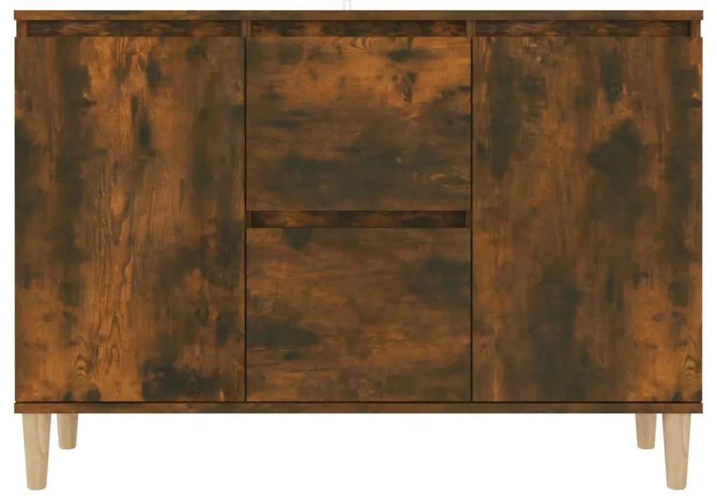 Aparador 101x35x70 cm derivados de madeira carvalho fumado