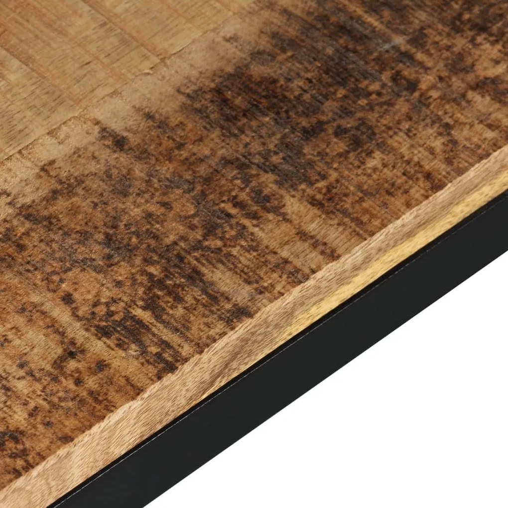 Banco em madeira de mangueira maciça 110x35x45 cm