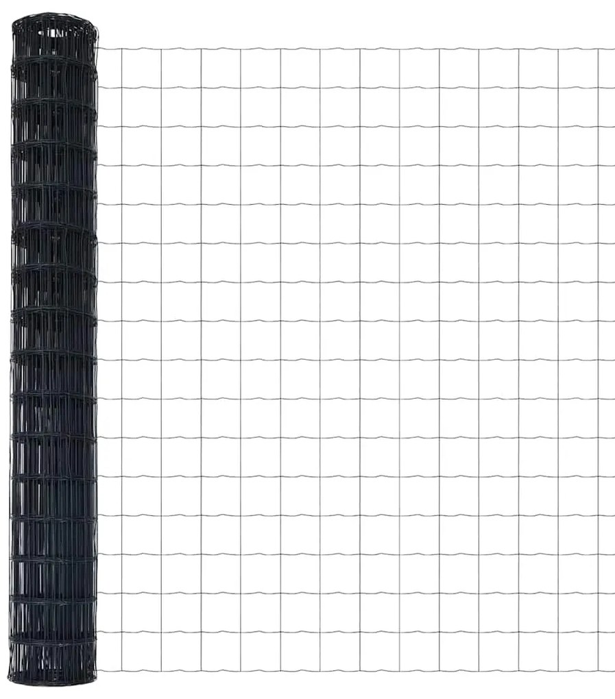 Cercas Euro da com 7 Postes Flangeados 1,6 x 10m em Aço Galvanizado