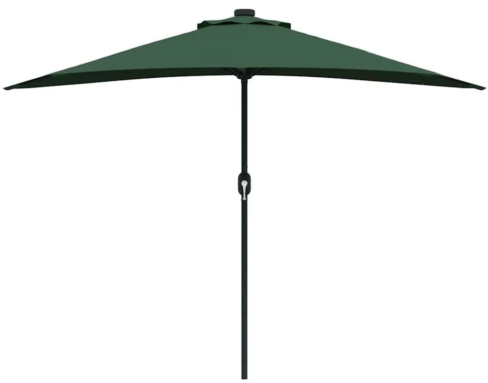 Parasol de Jardim Meio Verde Médio
