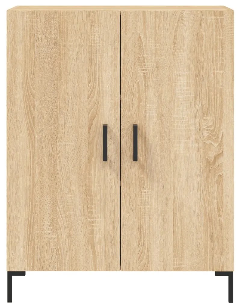 Armário alto 69,5x34x180 cm derivados de madeira cor sonoma