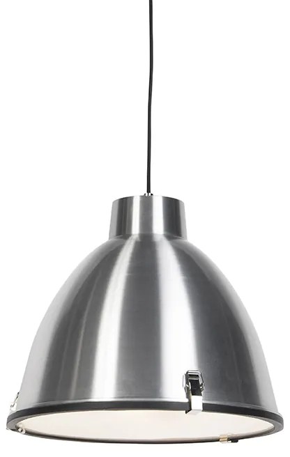 Candeeiro de suspensão industrial em alumínio 38 cm regulável - Anteros Industrial,Moderno