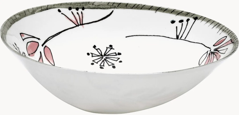 Taças de servir Fiore Rosa, conjunto de 2