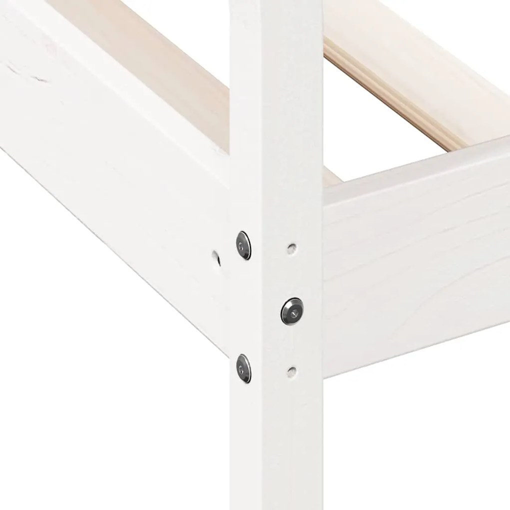 Espreguiçadeira sem colchão 75x190 cm branco