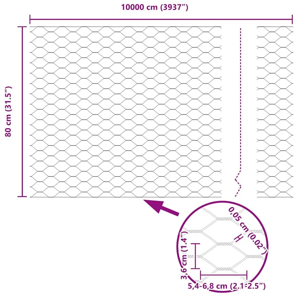 Postes de Cerca vidaXL 11 pcs U-Channel 80 cm Aço Galvanizado