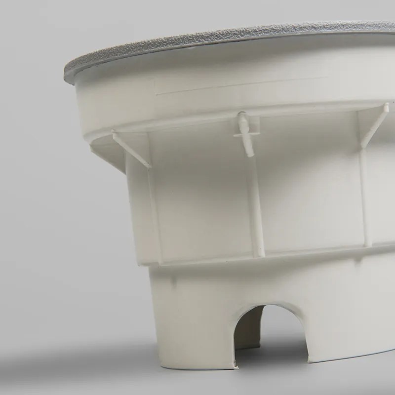 Foco de chão moderno cinza LED IP67 - CECI Moderno