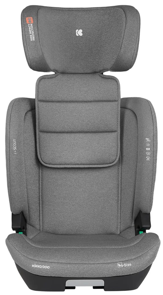 Cadeira Auto Bebé 100-150 cm i-Scout i-SIZE Cinzento claro