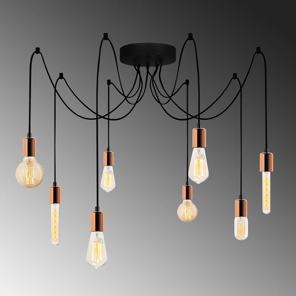 Candeeiro de Teto Kabluni – Cobre – 156 x 156 cm
