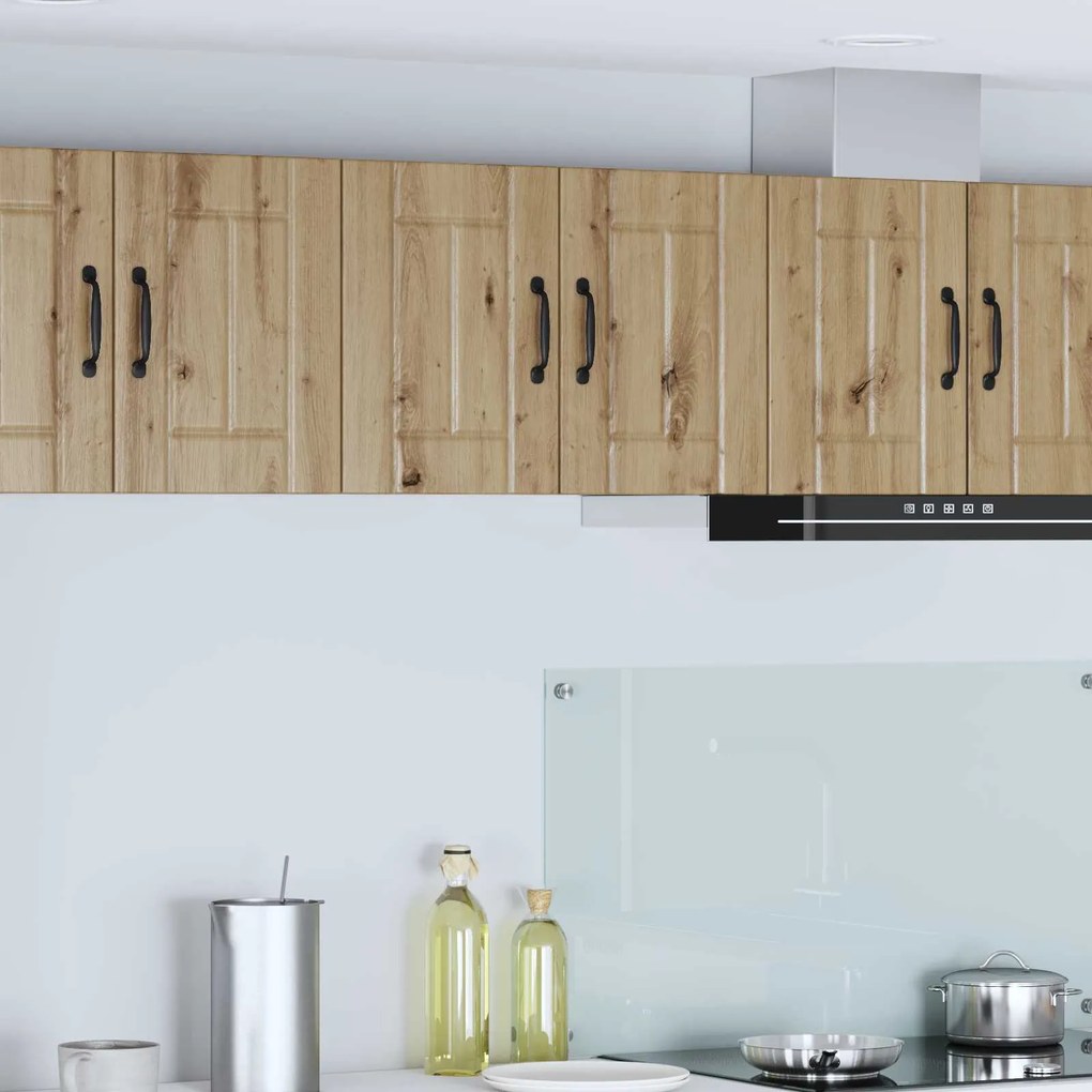 vidaXL Armário de Cozinha 2 pcs Carvalho Artesanal 30 x 31 x 40 cm