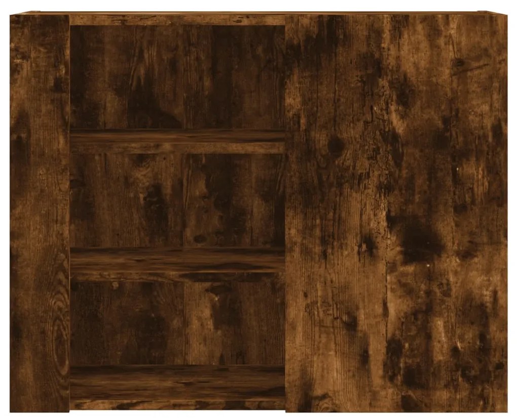 Armário parede 75x35x60 cm derivados de madeira carvalho fumado