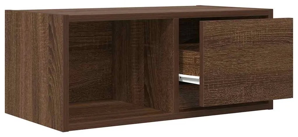 Móveis de TV 2pcs 60x31x25,5cm deriv. madeira carvalho castanho