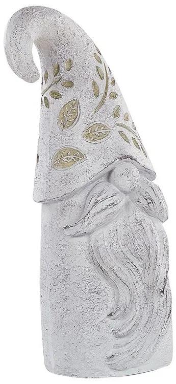 Figura decorativa branca 50 cm MITO Beliani