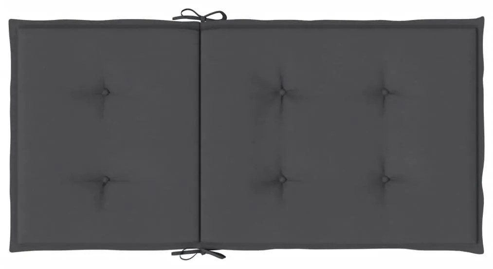 Almofadões lombares p/ cadeiras 4pcs 100x50x4cm mesclado tecido