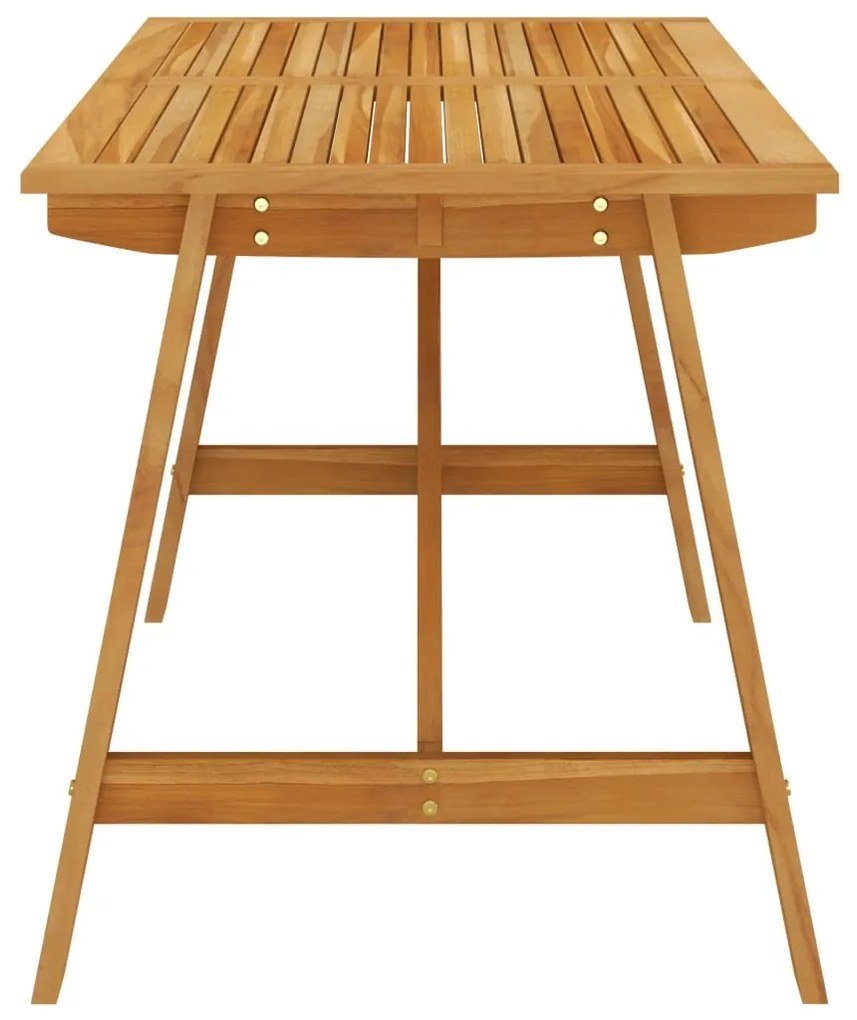 5 pcs conjunto de jantar p/ jardim c/ almofadões castanho