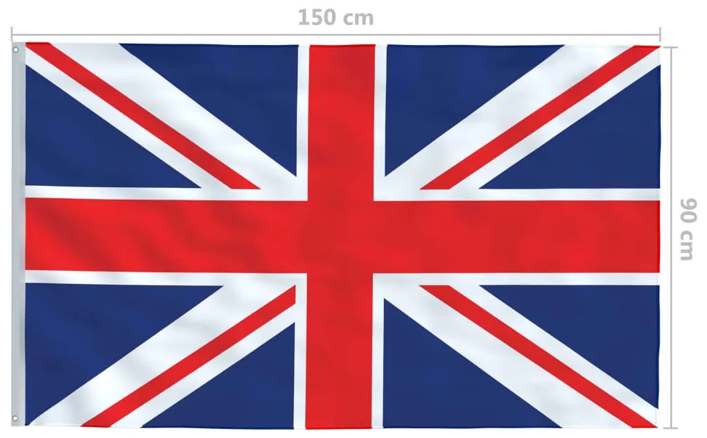 Bandeira do Reino Unido 90x150 cm