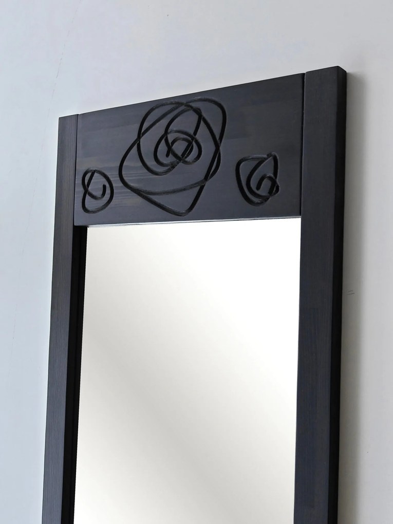 Espelho Cheval Roses – Anthracite – 55 cm x 155 cm