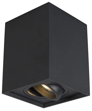 Foco Inteligente Preto Ajustável Incl. WiFi GU10 - Quadro Up