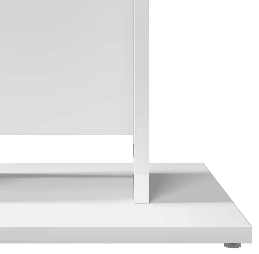 Mesa de bistrô 60x60x75 cm derivados de madeira branco