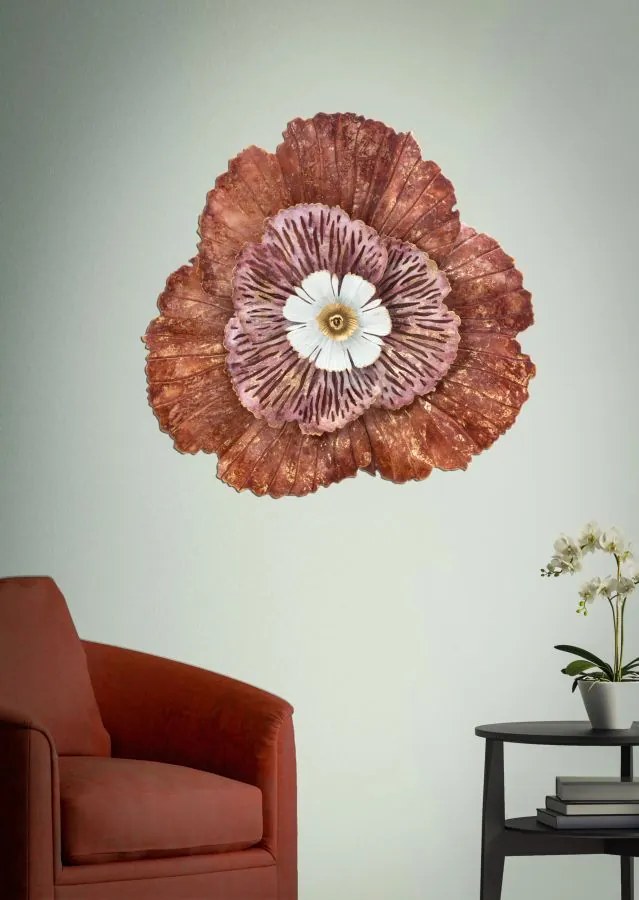 PAINEL DE FERRO 3D BUNGA CM 73,5X11X72 MULTICOLOR
