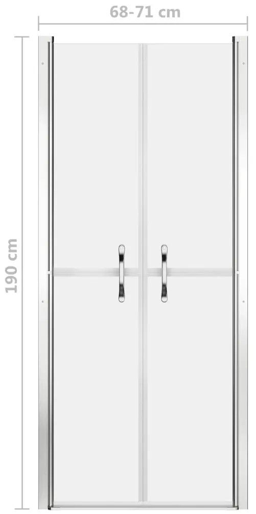 Porta de duche ESG opaco 71x190 cm
