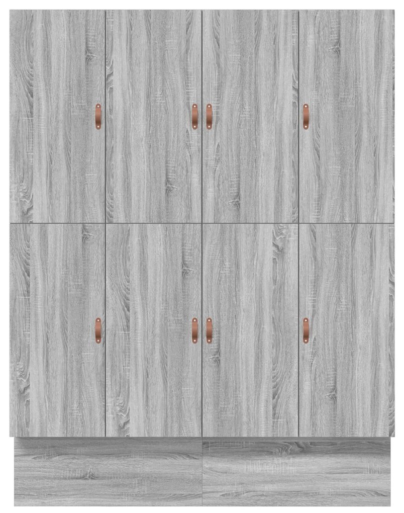 Estrado de Cama Cinzento Sonoma 200x200 cm