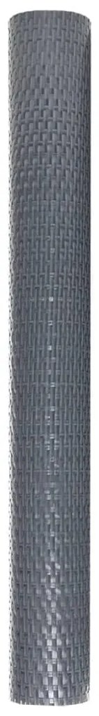 Tela de varanda 300x80 cm vime PE antracite