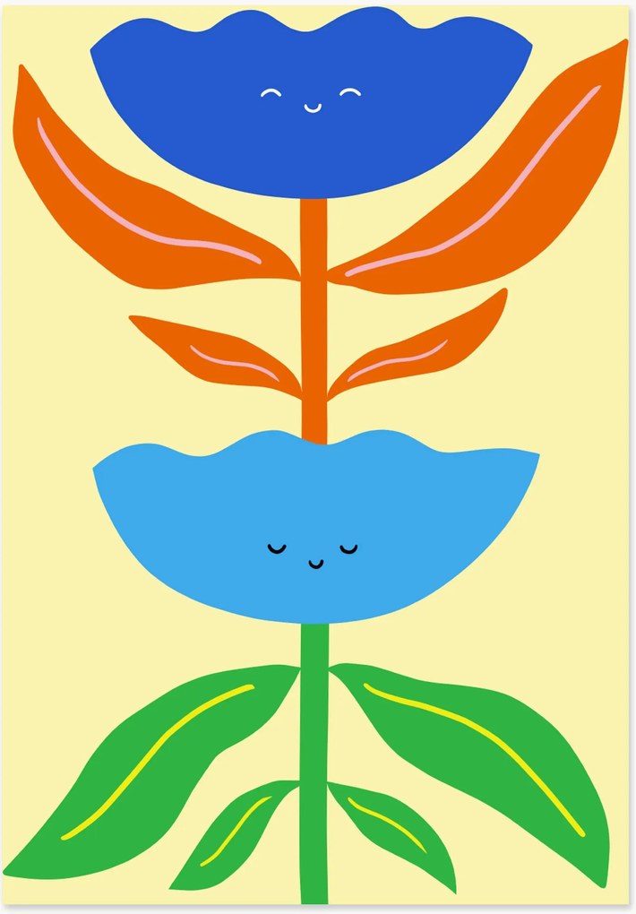 Póster Hi Flower 02