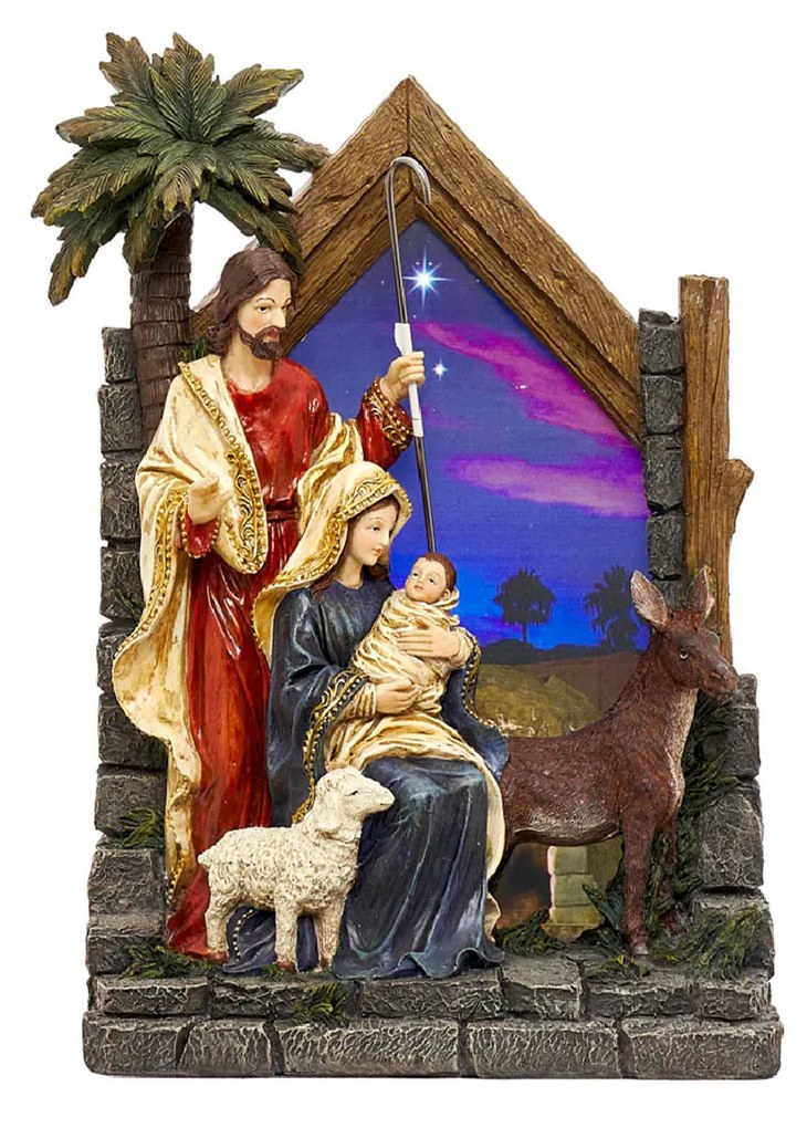 Presépio Natal 23X12X36cm