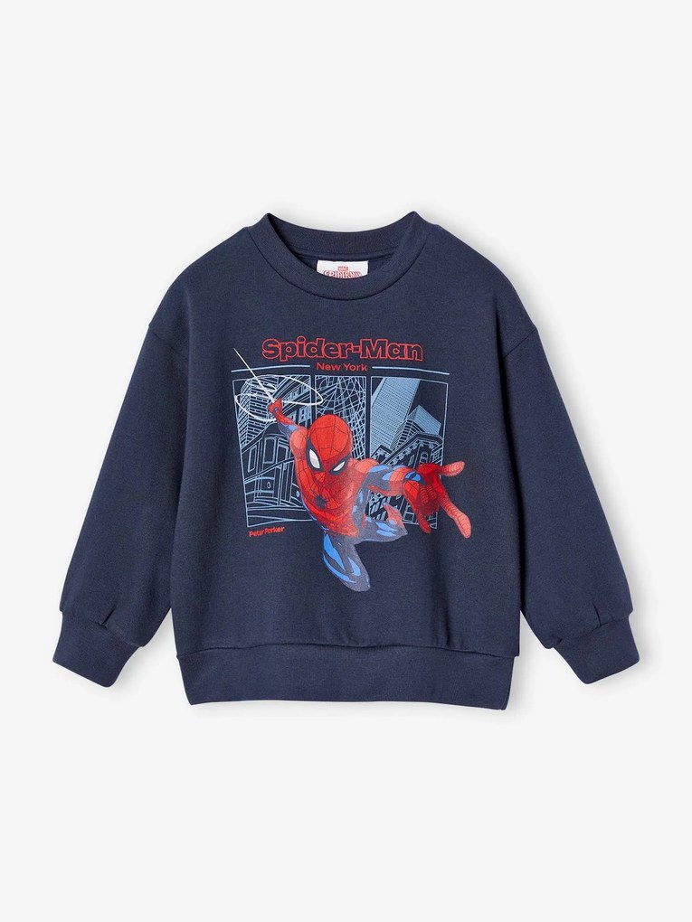 Sweat Homem-Aranha® da Marvel, para criança azul-noite