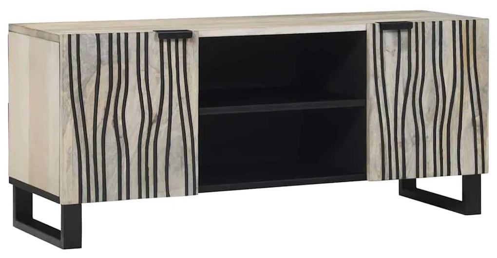 vidaXL Unidades de TV Branco 105 x 33 x 46 cm Madeira processada