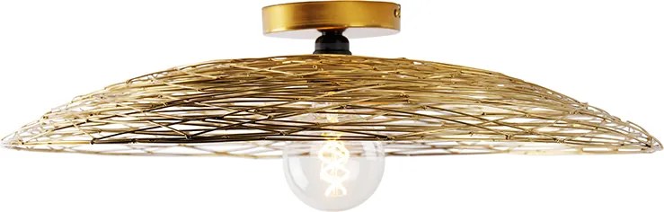 Candeeiro de teto oriental dourado 60 cm - Glan