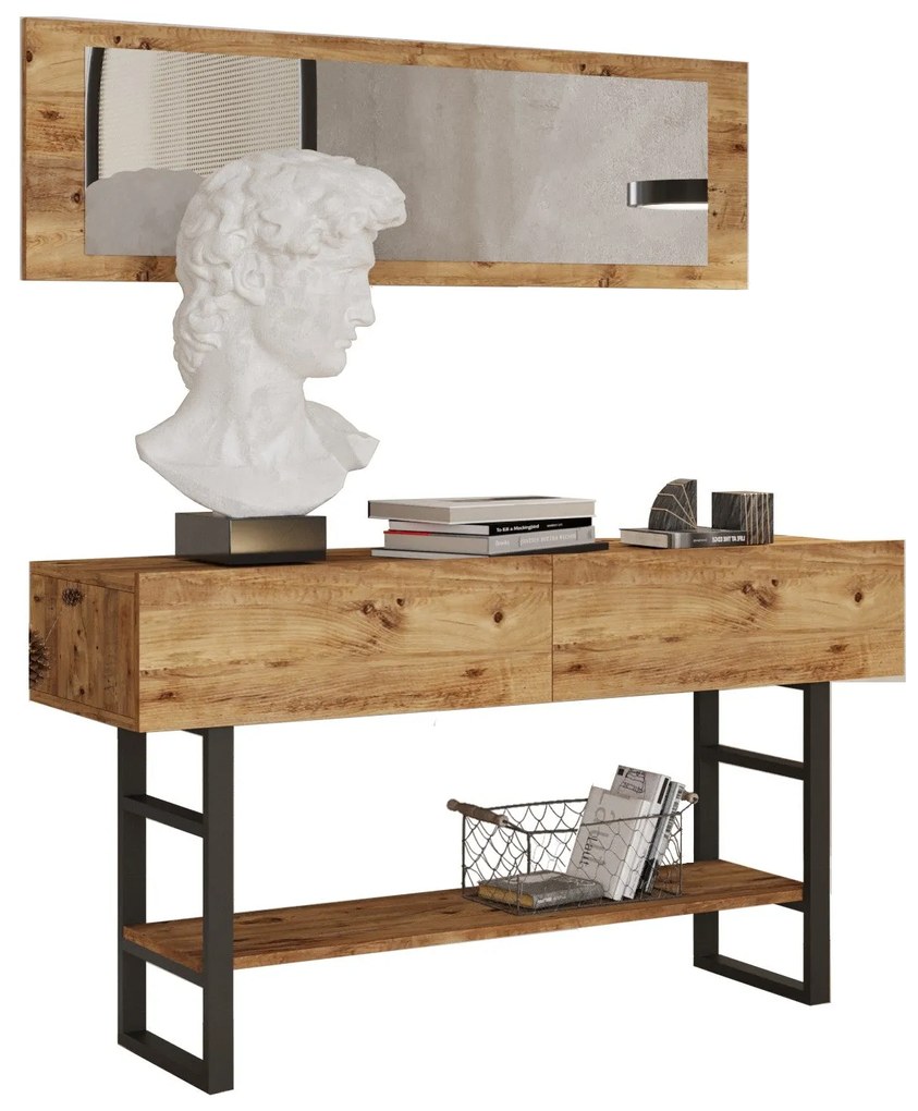 Console ML24 – Atlantic Pine – 139 x 75,7 x 43 cm