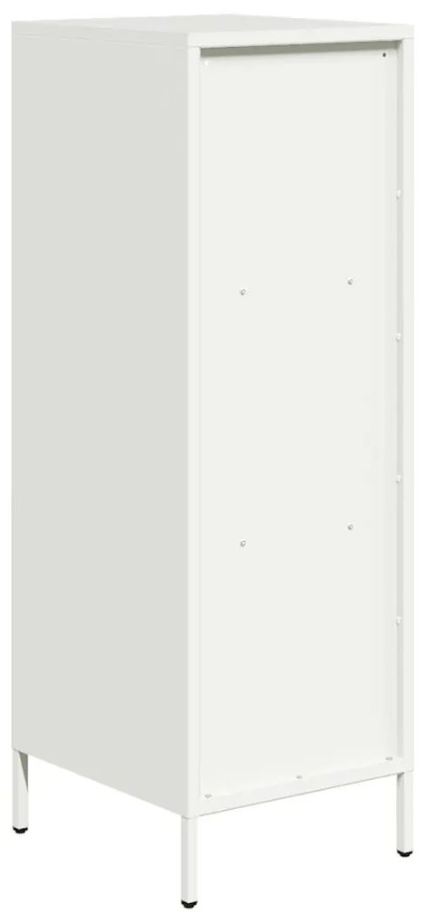 Móvel alto 35x39x103,5 cm aço branco