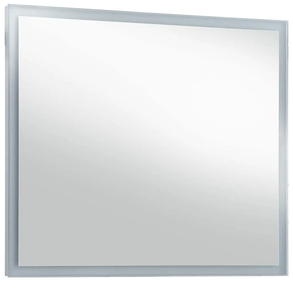 Espelho de parede LED para casa de banho 60x50 cm